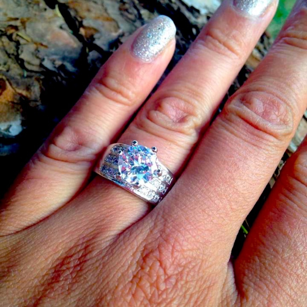 5ct Cubic Zirconia Ring